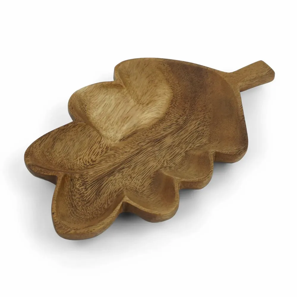 Platter and bowls - Oak plates acacia wood - KINTA