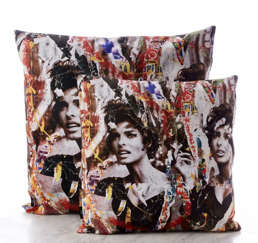 Garden textiles - Linda outdoor cushion 60 x 60 - Design by Anne Mondy - ARTDECORIS