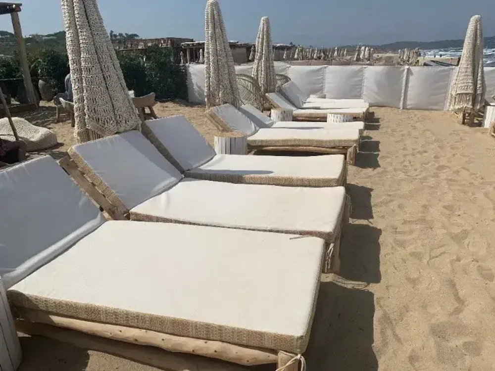 Pools - VERDE | COZIP Beach Mattress | top 80x60x8 cm bottom 80x140x8 cm - COZIP