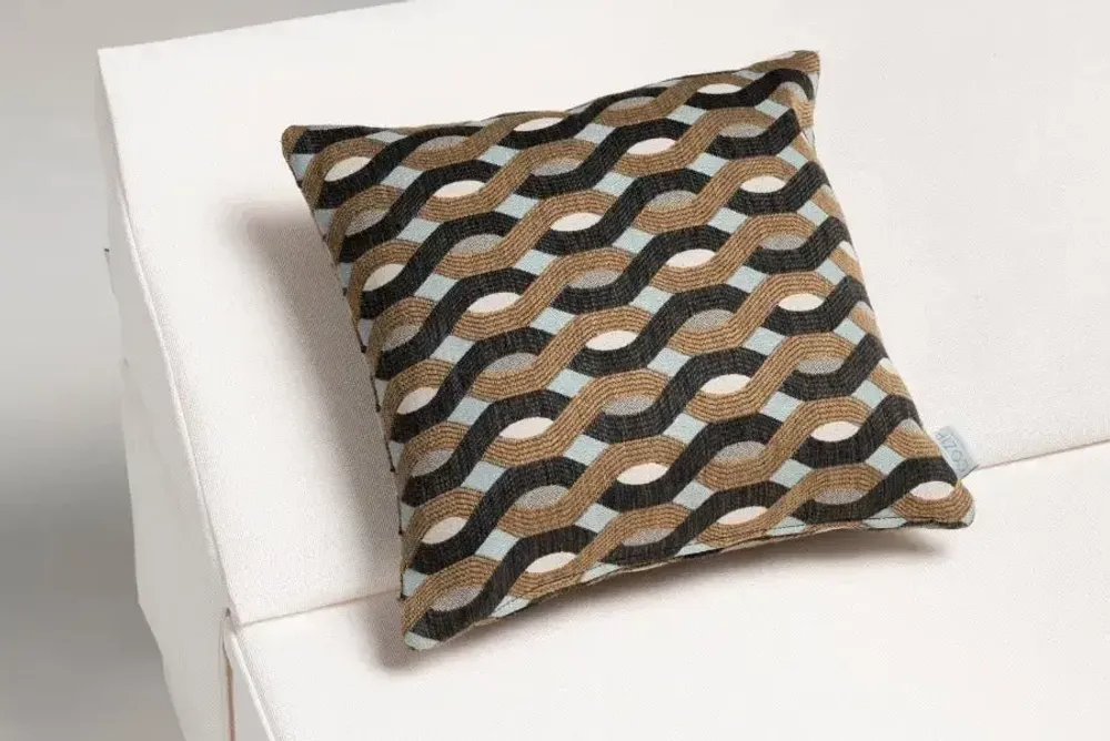 Coussins textile - Coussin Cozip d'extérieur EVA| Tissu Elitis - COZIP