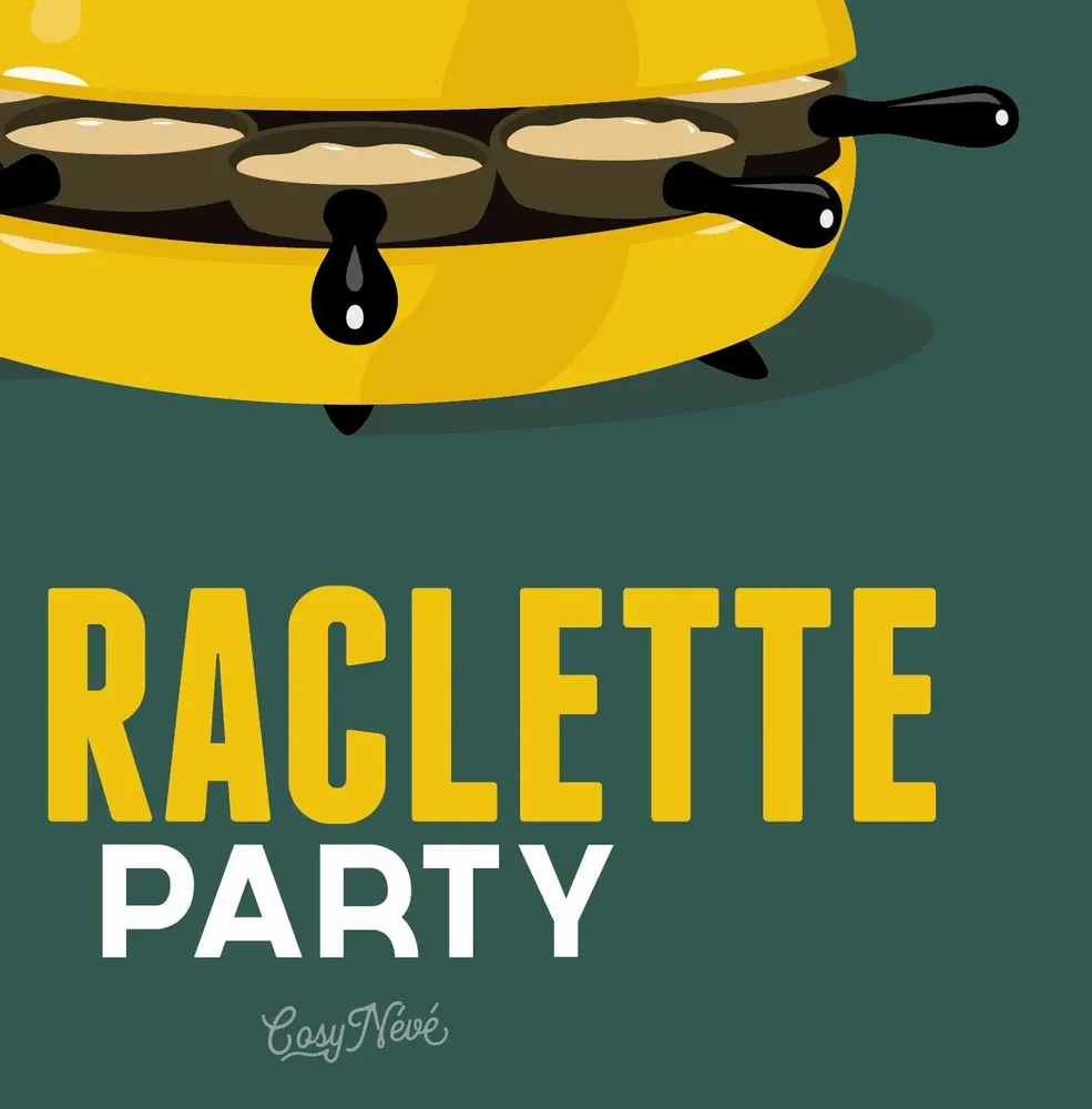 Poster - Poster La Raclette : Verte - COSYNÉVÉ - MOUNTAIN POSTERS