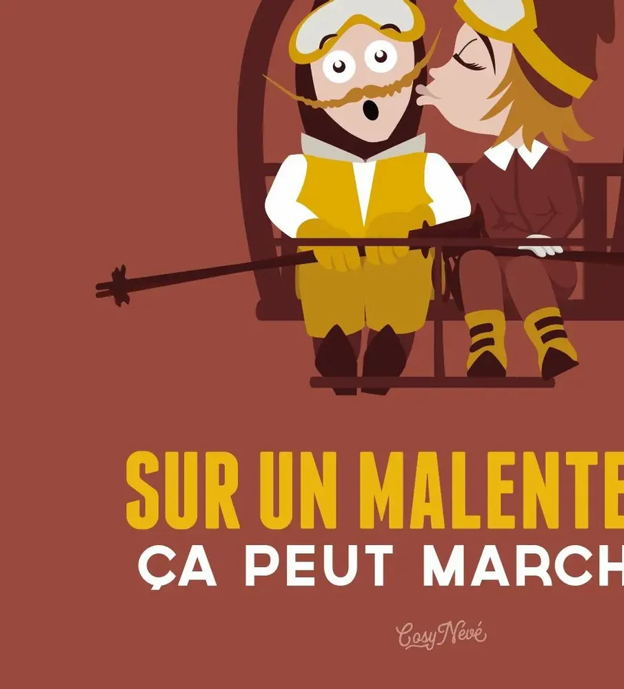 Poster - Poster Sur Un Malentendu - COSYNÉVÉ - MOUNTAIN POSTERS