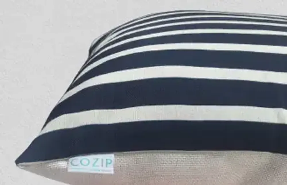 Coussins textile - Coussin d'extérieur Cozip MARIN | Tissu Jean-Paul Gaultier - COZIP