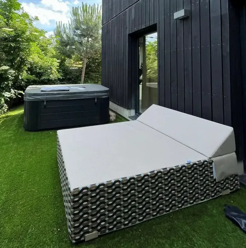 Piscines - Eva/ Emilia | Lit de piscine COZIP - GRAND BED | 200 x 180 x h38 cm - COZIP