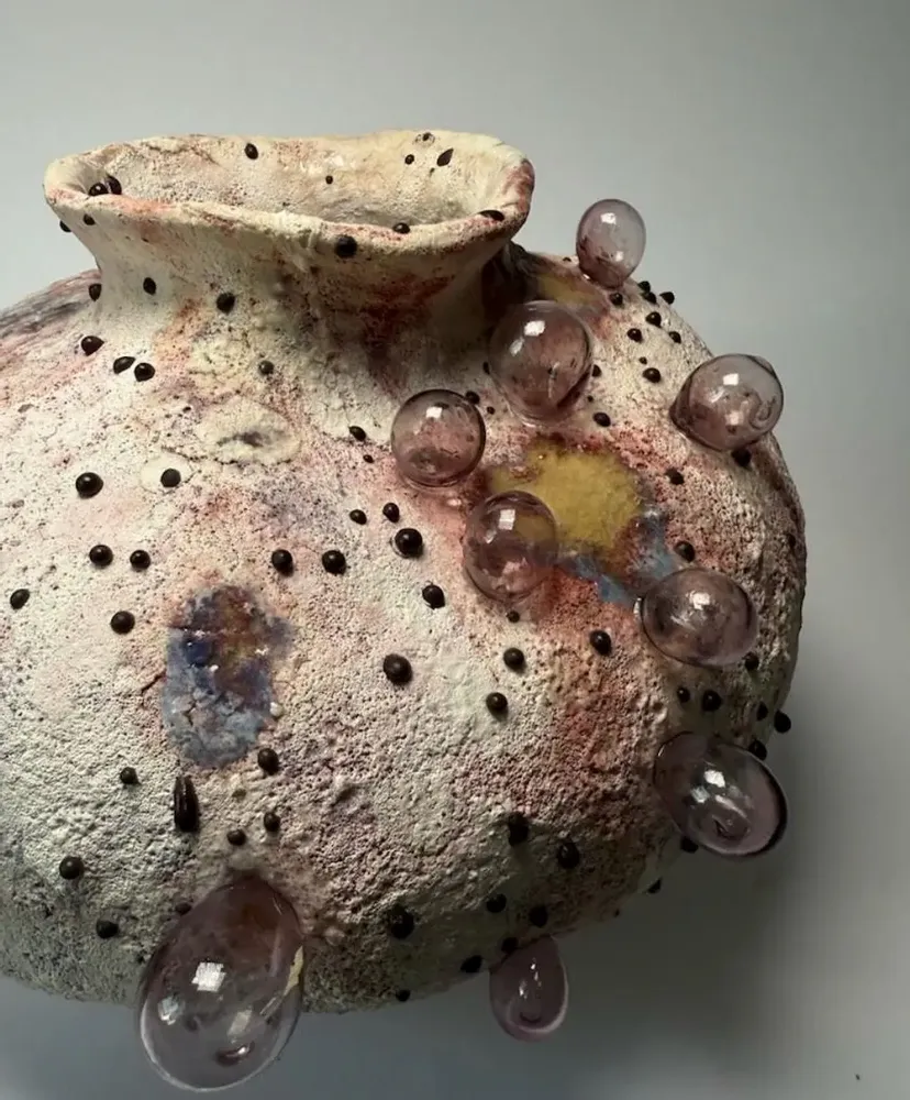 Vases - Vase « Une toucher qui sème la floraison » - GALERIE SANA MOREAU