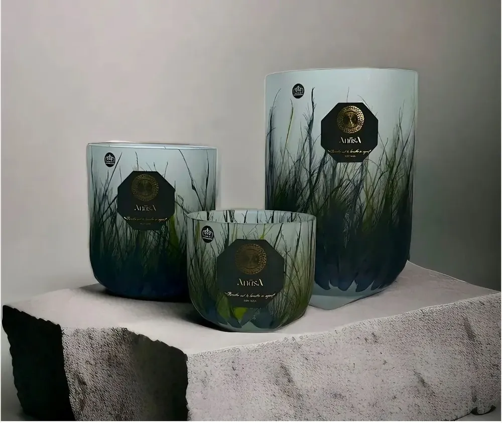 Candles - Handcrafted Luxury Soy Wax Candle - Drias - ANĀSA COLLECTION