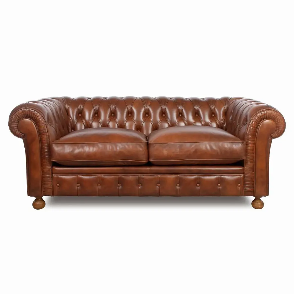 Canapés pour collectivités - Chesterfield Handpatina | Canapé - CREARTE COLLECTIONS