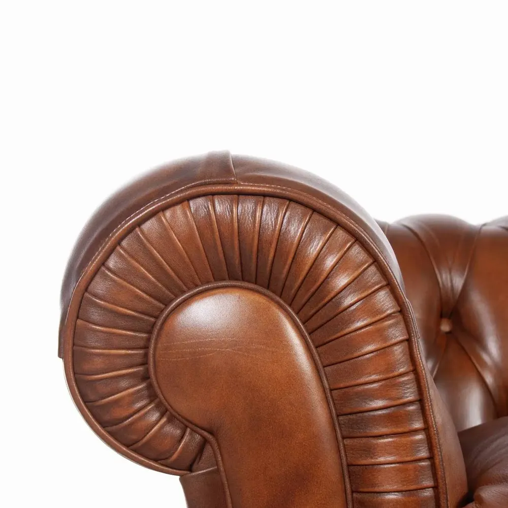 Canapés pour collectivités - Chesterfield Handpatina | Canapé - CREARTE COLLECTIONS