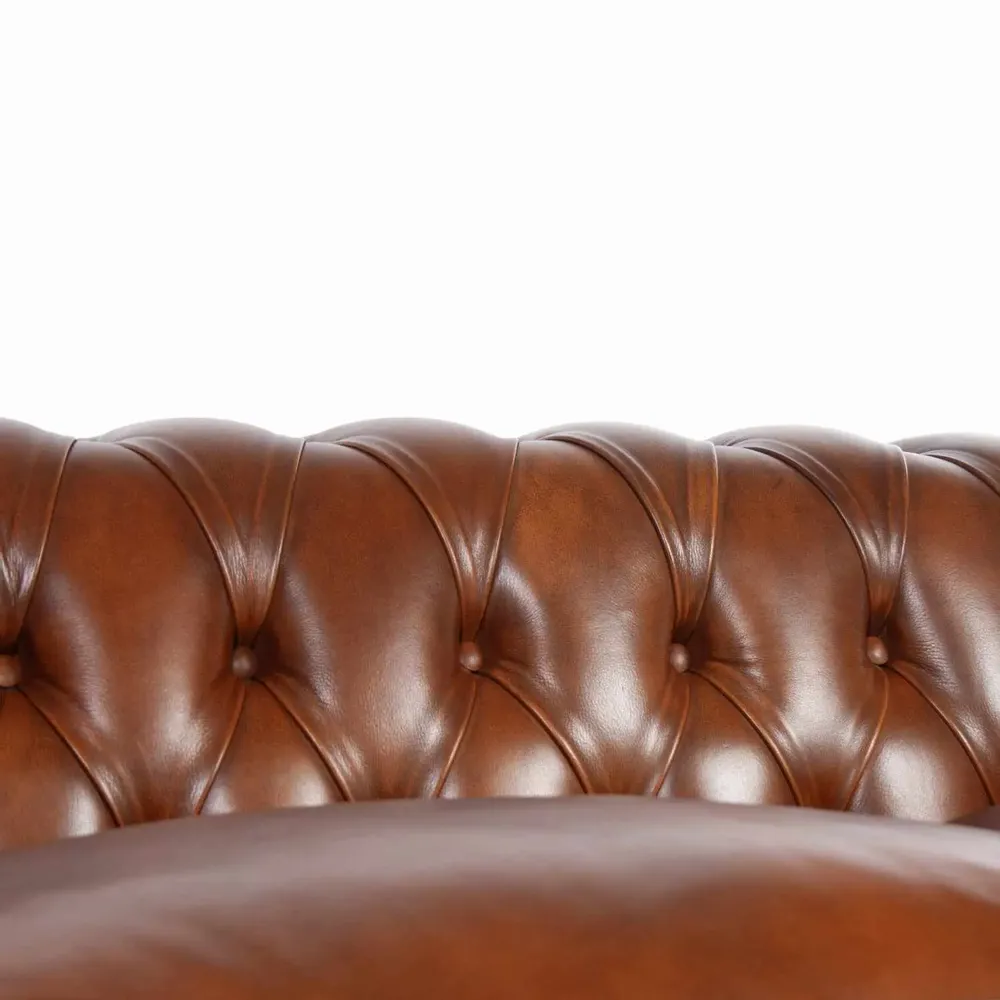 Canapés pour collectivités - Chesterfield Handpatina | Canapé - CREARTE COLLECTIONS