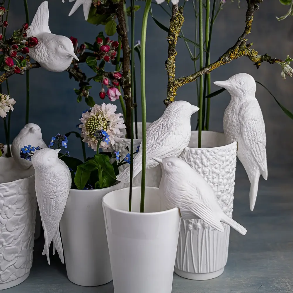 Décorations florales - oiseau, bûcheron, objet déco - KLATT OBJECTS