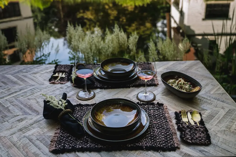 Sets de table - Set de table The Oh My Gee - Cuivre noir - BAZAR BIZAR LIVING