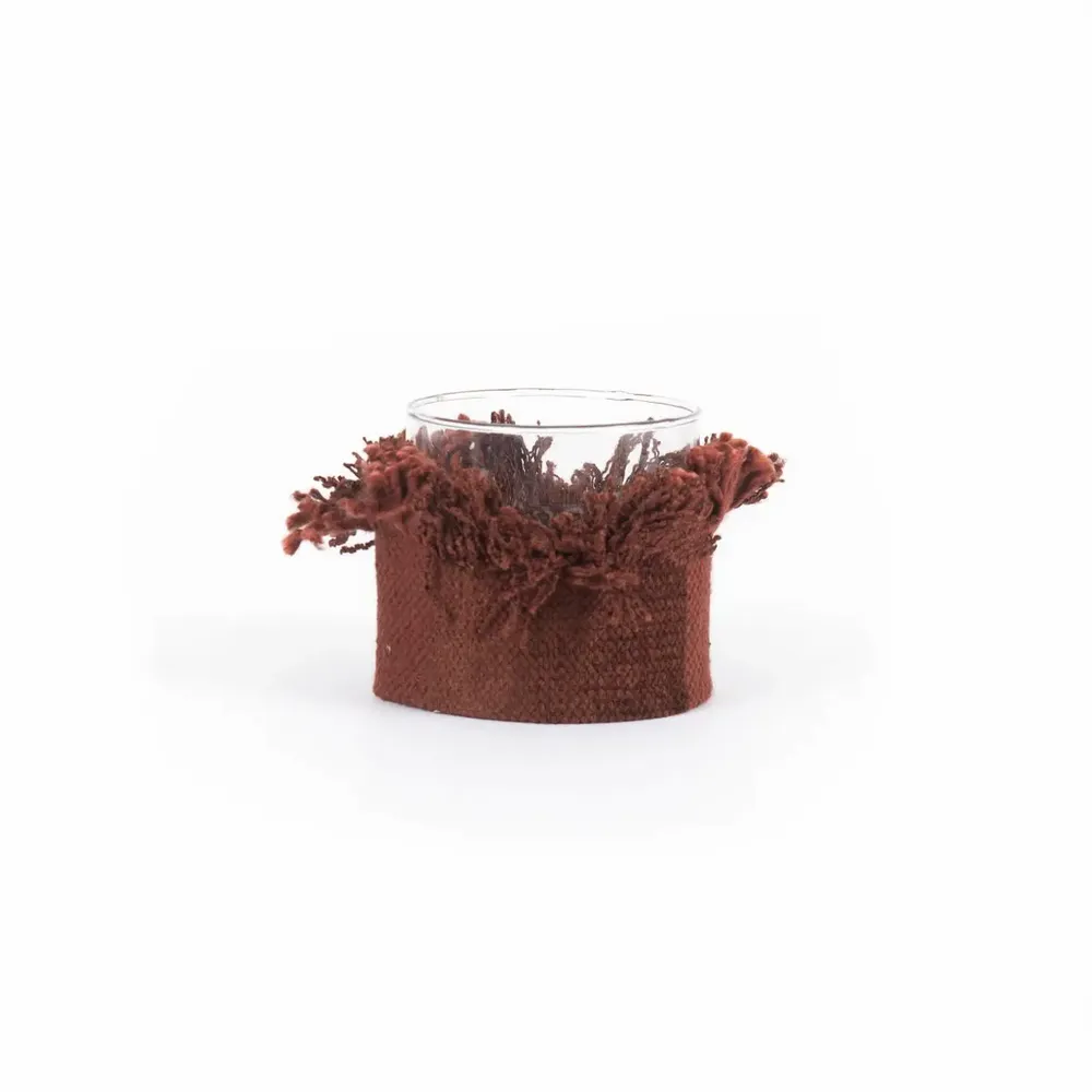 Candlesticks and candle holders - The Oh My Gee Candle Holder - BurgundyVelvet - S - BAZAR BIZAR LIVING