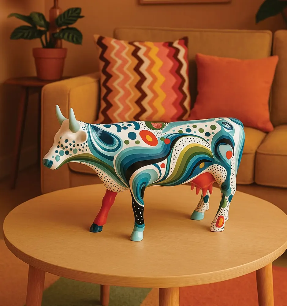 Sculptures, statuettes and miniatures - CowParade - Large - LA PETITE CENTRALE