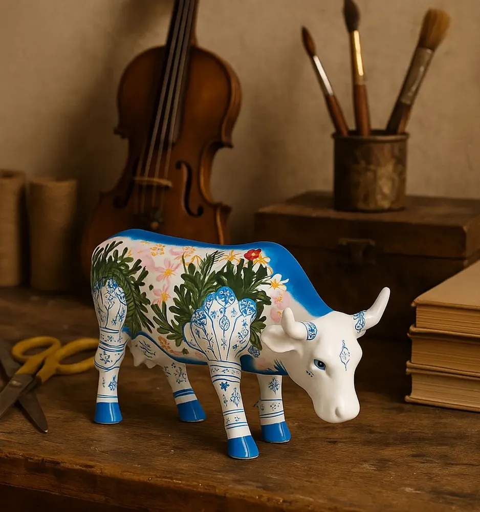 Sculptures, statuettes and miniatures - CowParade - Medium Resin - LA PETITE CENTRALE