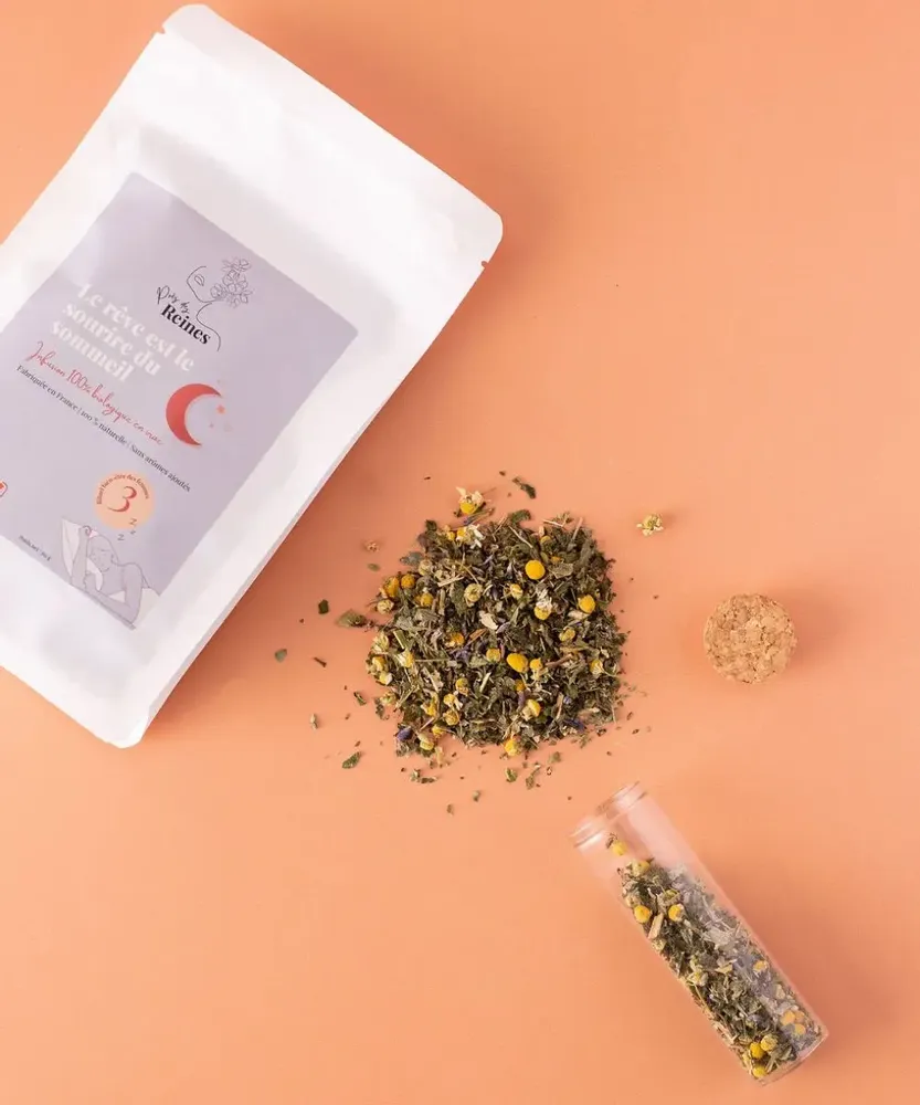 Coffee and tea - Sleep organic tea - Ritual No. 3 - The dream is the smile of sleep - PRÈS DES REINES