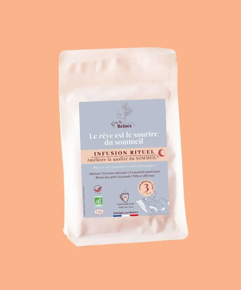 Coffee and tea - Sleep organic tea - Ritual No. 3 - The dream is the smile of sleep - PRÈS DES REINES
