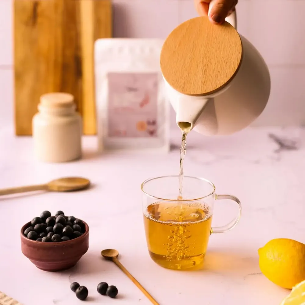 Coffee and tea - Organic Digestion Herbal Tea - Ritual No. 8 - BULK - 60 g = 40 cups mi - PRÈS DES REINES