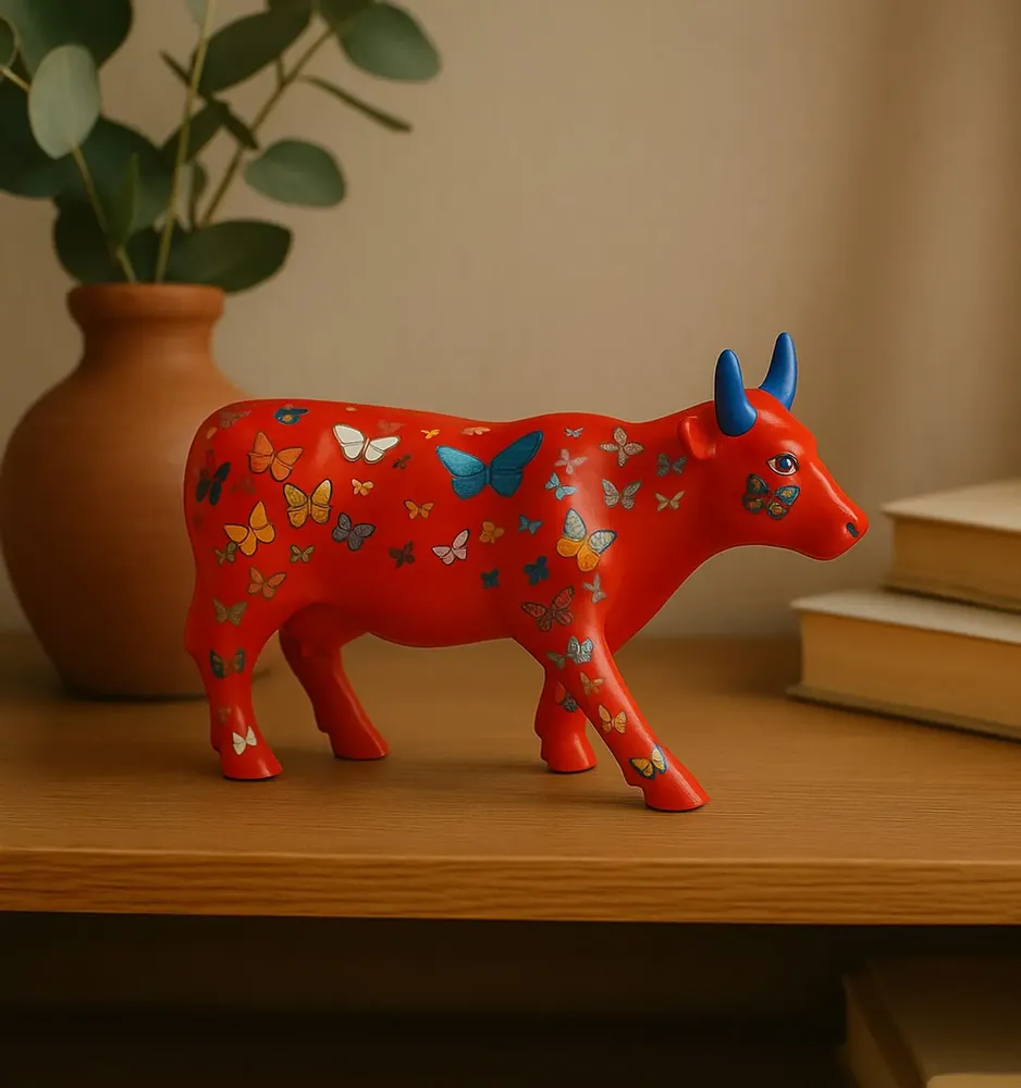 Sculptures, statuettes and miniatures - CowParade - Ceramic Medium - LA PETITE CENTRALE
