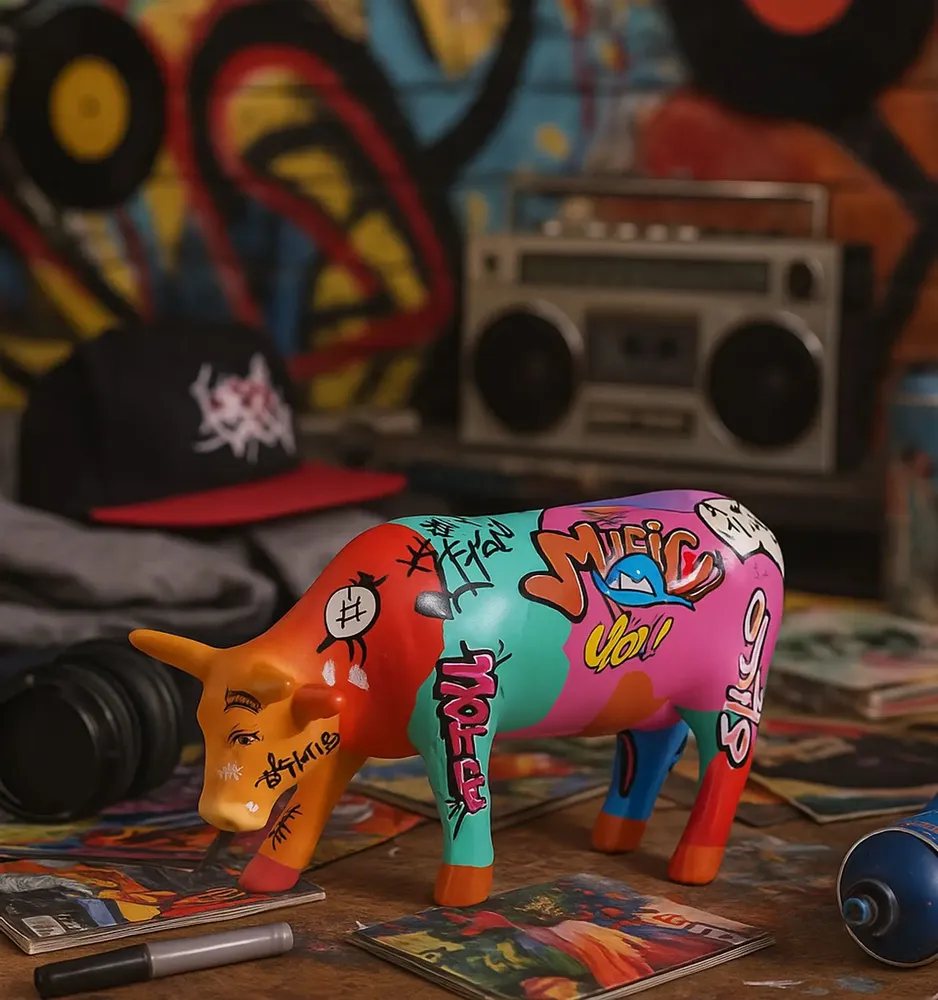 Sculptures, statuettes and miniatures - CowParade - Ceramic Medium - LA PETITE CENTRALE