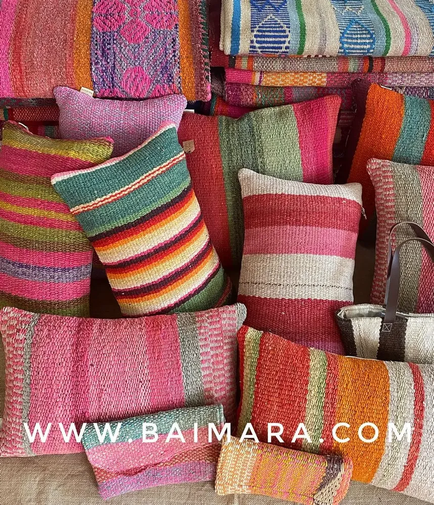 Upholstery fabrics - BAIMARA ethnic Cushions - BAIMARA