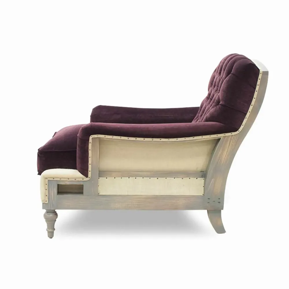Lounge chairs for hospitalities & contracts - Bourbon Essence Capitonné | Armchair - CREARTE COLLECTIONS