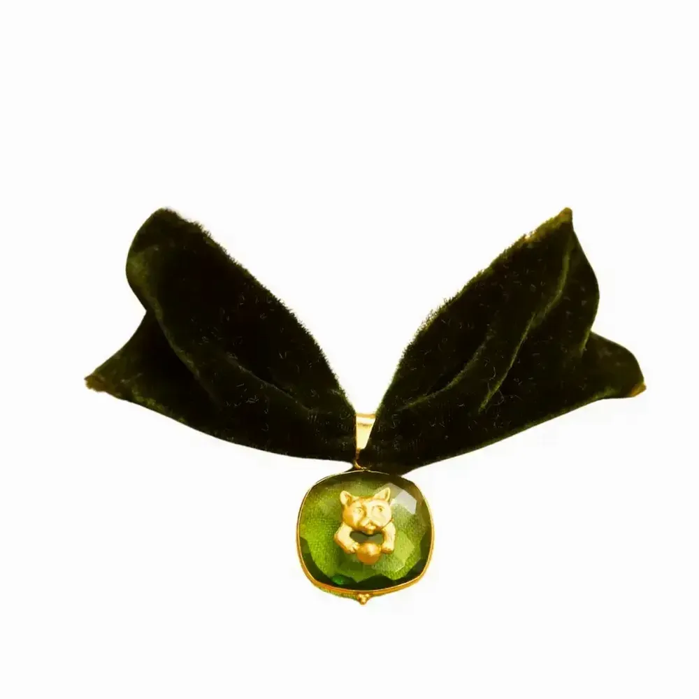 Bijoux - Choker Velours de soie - Kit - FASCINATO