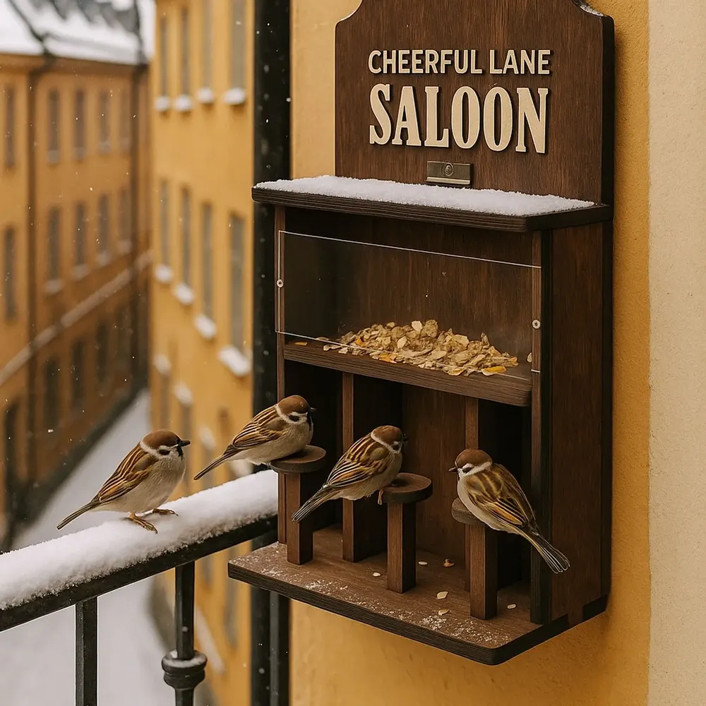Accessoires de déco extérieure - Promi Design - Mangeoire à Oiseaux - LA PETITE CENTRALE