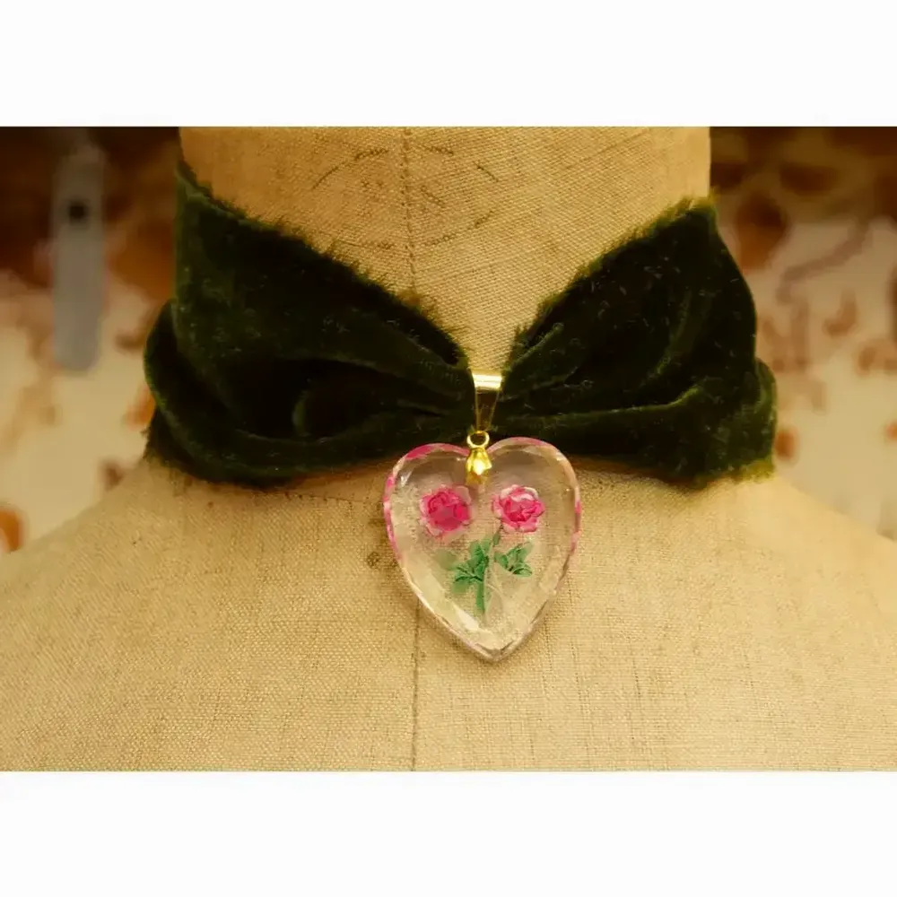Jewelry - Choker Silk Velvet - Rosette - FASCINATO