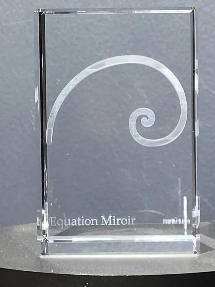 Objets de décoration - Tirage limité - œuvre "Equation Miroir" de l'artiste Morpho - LE DIGRAPHE