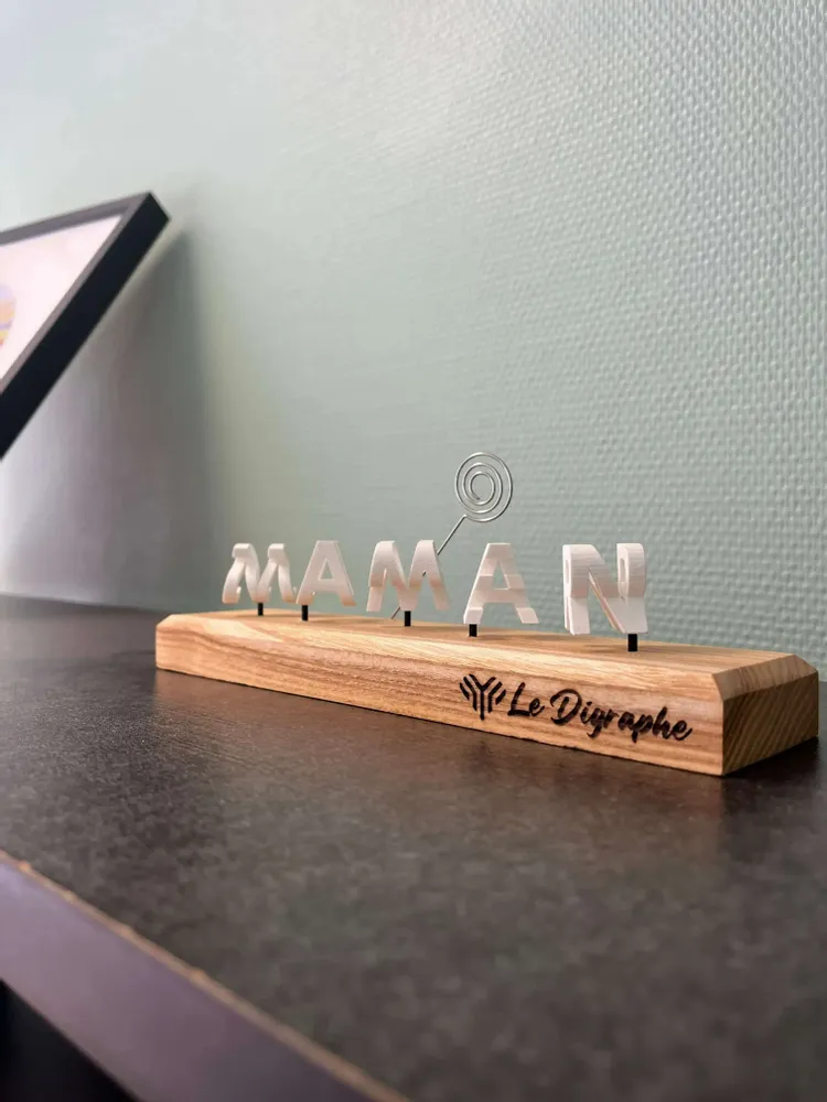 Objets de décoration - Digraphe Super - Maman - LE DIGRAPHE