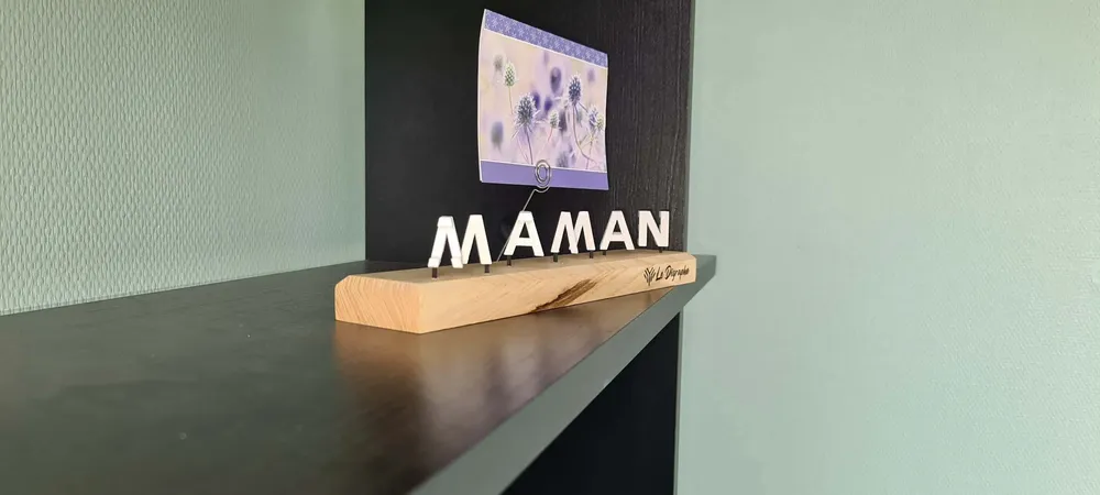 Decorative objects - MAMAN - JE T AIME - LE DIGRAPHE
