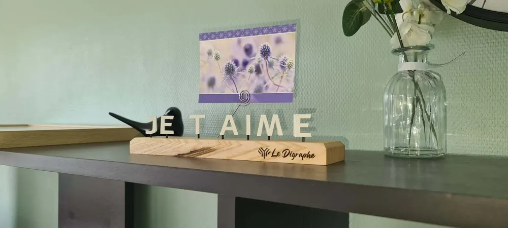 Decorative objects - MAMAN - JE T AIME - LE DIGRAPHE