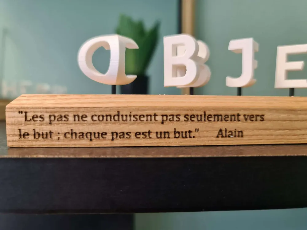 Decorative objects - Objectif - Chemin - LE DIGRAPHE