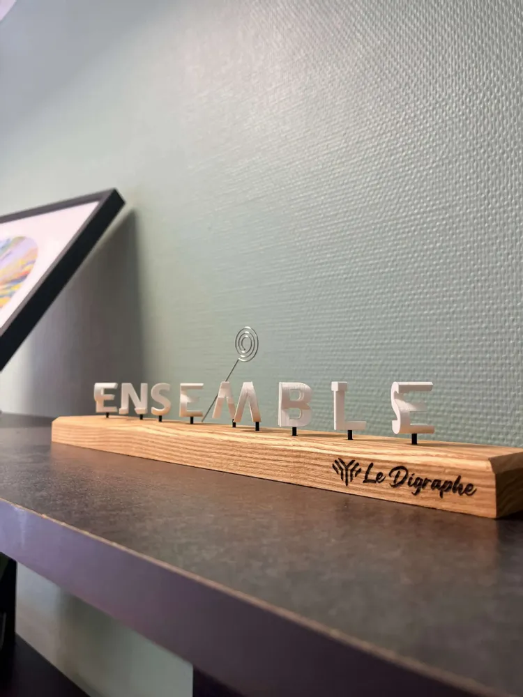 Sculptures, statuettes et miniatures - Digraphe Plus forts - Ensemble - LE DIGRAPHE