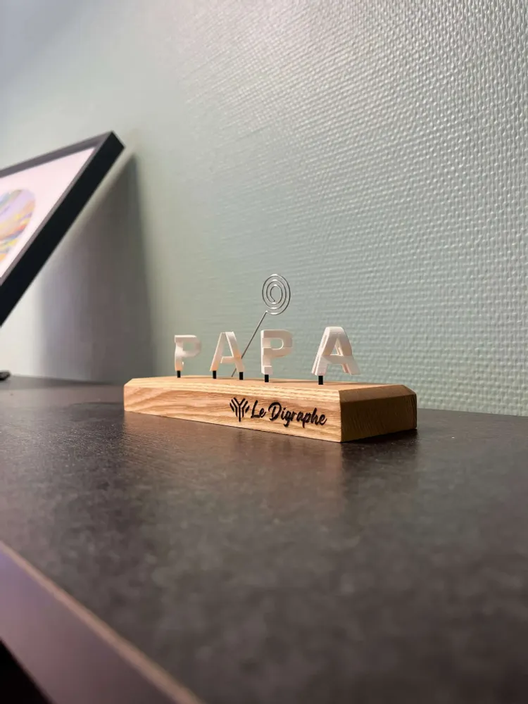 Sculptures, statuettes et miniatures - Digraphe Super - Papa - LE DIGRAPHE