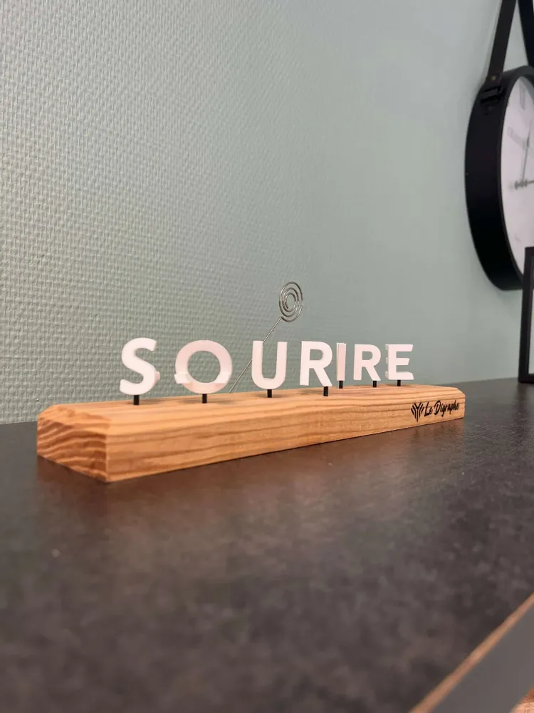 Sculptures, statuettes and miniatures - Digraphe Sourire - À la vie - LE DIGRAPHE