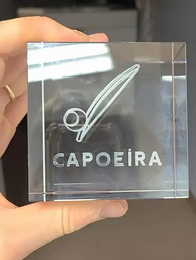 Customizable objects - Crystal Digraphe – 6, 8 or 10 cm - LE DIGRAPHE