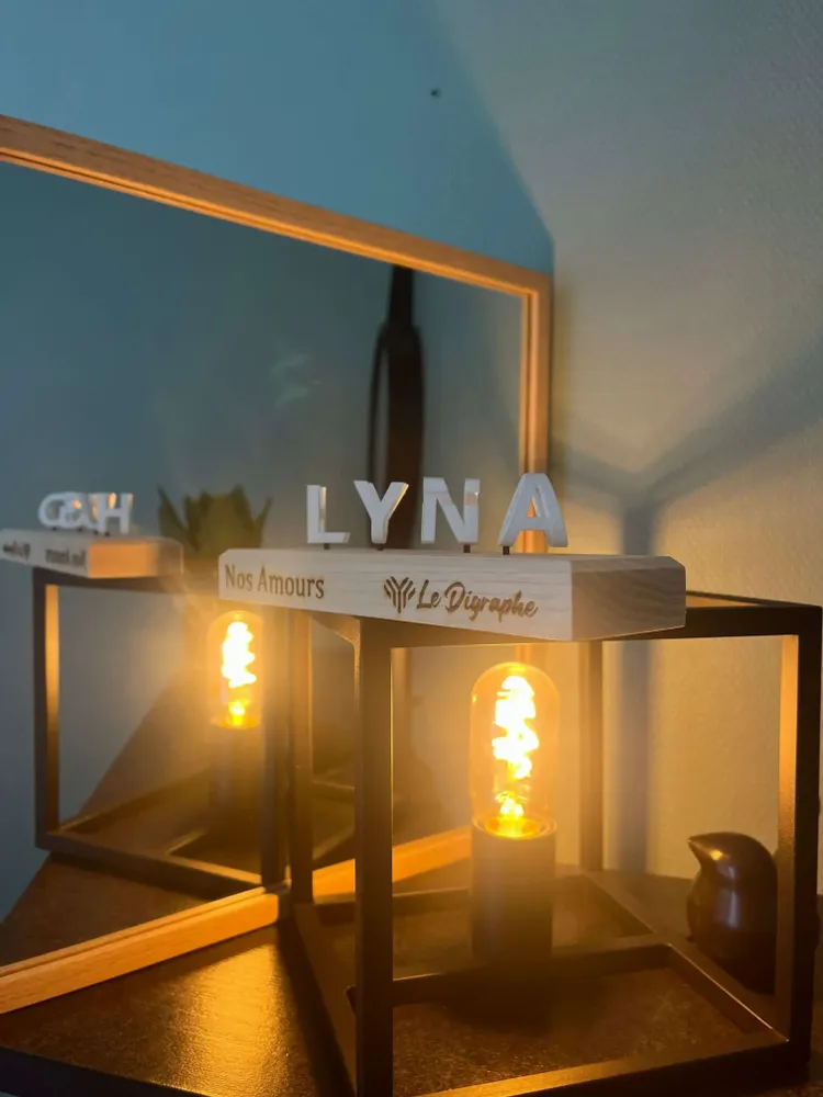 Customizable objects - 15 Years: Crystal Anniversary Digraphe - LE DIGRAPHE