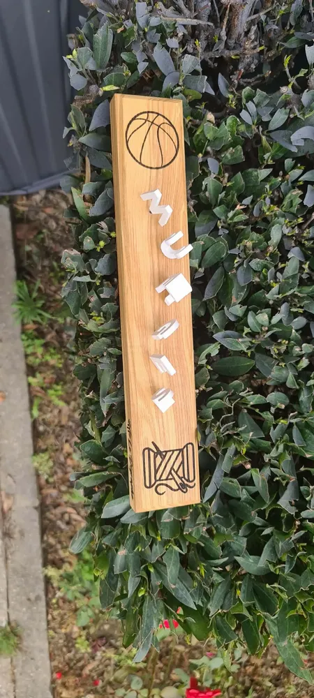 Objets de décoration - Deux prénoms, une gravure XXL, une histoire inoubliable. - LE DIGRAPHE