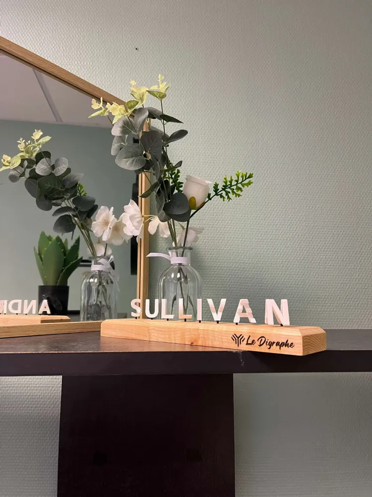 Objets de décoration - 2 ans : digraphe noces de cuir - LE DIGRAPHE