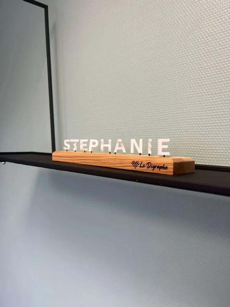 Customizable objects - 40 Years: Emerald Anniversary Digraph - LE DIGRAPHE