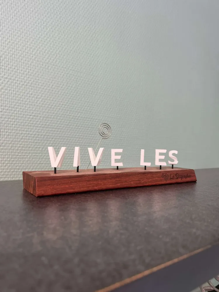Objets design - Digraphe Vive les - mariés - LE DIGRAPHE