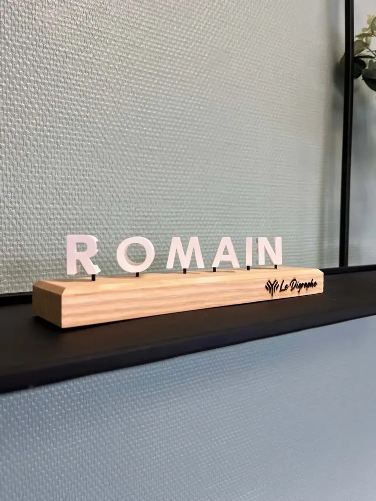 Gifts - 5 Years: Wood Anniversary Digraphe - LE DIGRAPHE