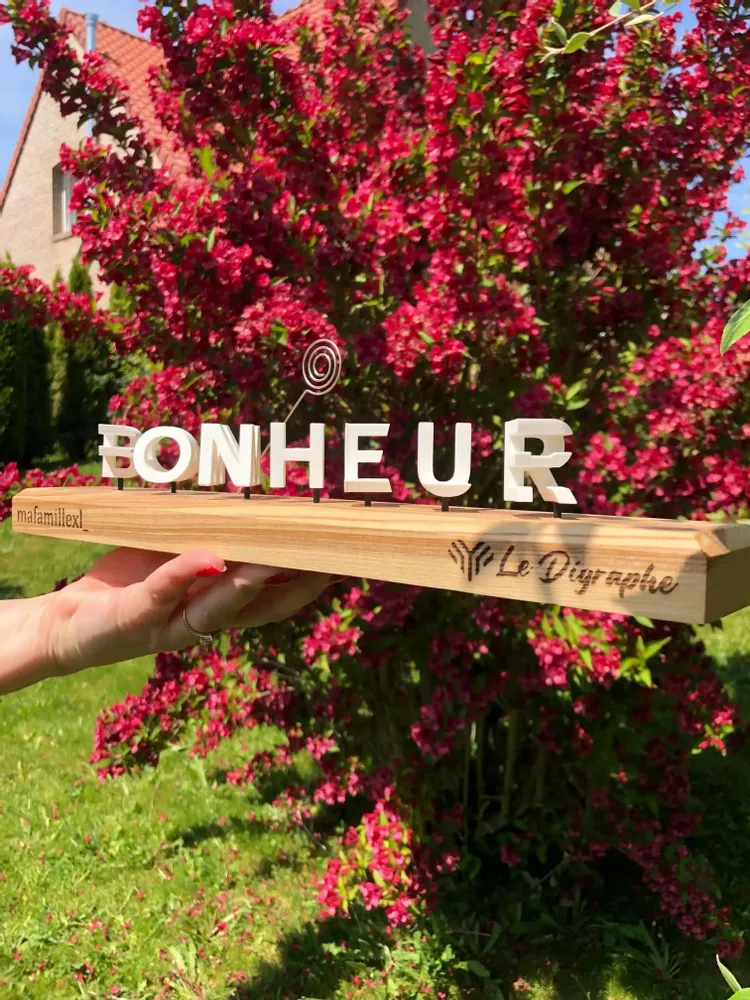 Cadeaux - 1 an : digraphe noces de coton - LE DIGRAPHE