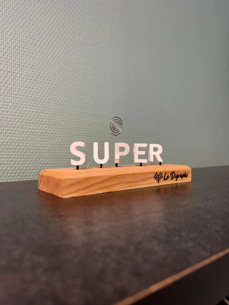 Cadeaux - Digraphe Super - Papa - LE DIGRAPHE