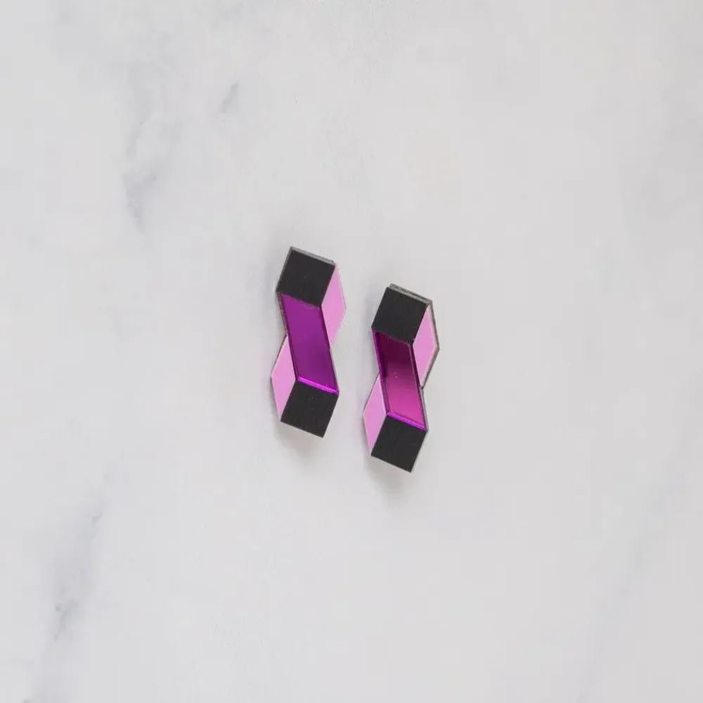 Bijoux - Cube Earrings – Bold, Playful, and Instantly Appealing - PAMELA COROMOTO