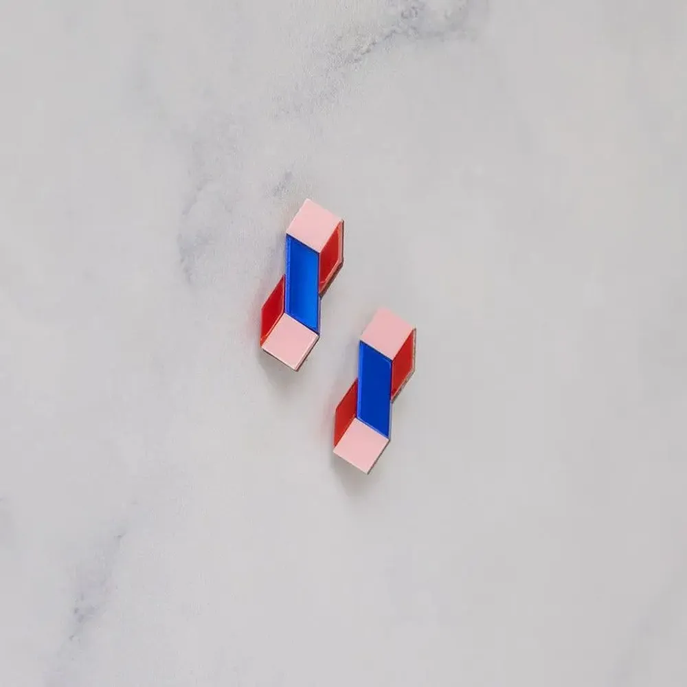 Bijoux - Cube Earrings – Bold, Playful, and Instantly Appealing - PAMELA COROMOTO