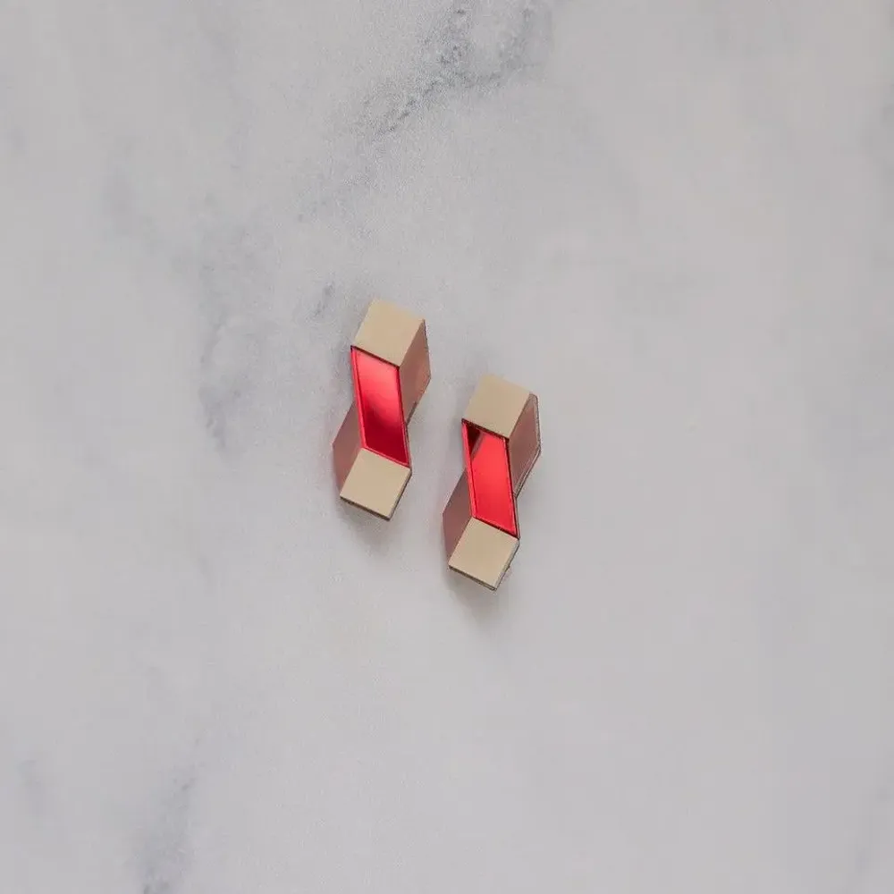 Bijoux - Cube Earrings – Bold, Playful, and Instantly Appealing - PAMELA COROMOTO