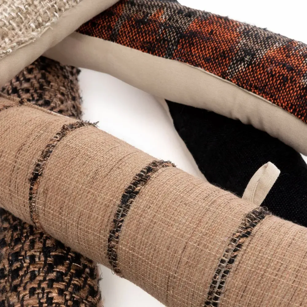 Objets de décoration - Le cale-porte Oh My Gee, noir et orange - BAZAR BIZAR LIVING