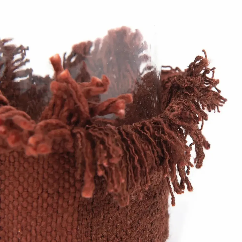 Bougeoirs et photophores - Bougeoir Oh My Gee, velours bordeaux, taille M - BAZAR BIZAR LIVING